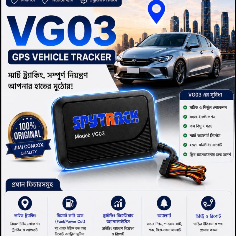 Concox JM-VG03 Mini Vehicle GNSS Tracker