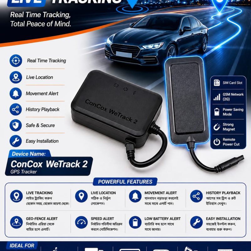 Concox WeTrack 2 GPS Vehicle Tracker